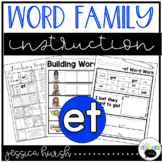 ET Word Family Instruction