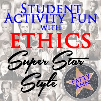 Preview of CIVICS and Citizenship Character Traits Analysis Rich & Famous Social Scenarios