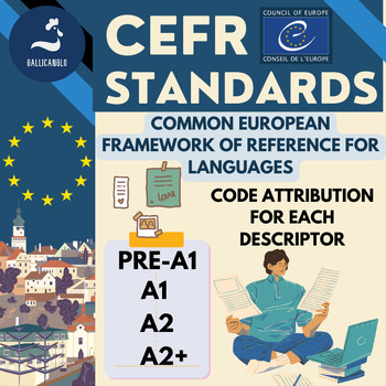 Preview of EU Council of Europe's standards (CEFR) - Code attributions