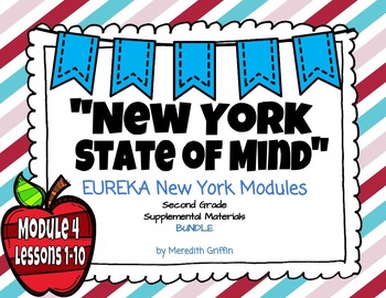 Preview of EUREKA MATH 2nd Grade Module 4 Lessons 1-10 Slideshows BUNDLE 2015