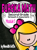 EUREKA MATH 2nd Grade Module 5 Homework & Assessments CC