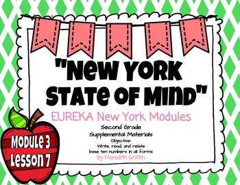 Preview of EUREKA MATH 2nd Grade NY Module 3 Lesson 7 Slideshow Supplemental Lessons