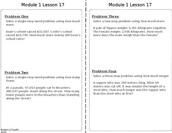Preview of EUREKA TEKS 4th Grade Module 1 Topic F Concept Development Journal Entries