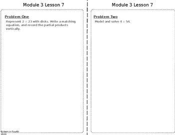 Preview of EUREKA TEKS 4th Grade Module 3 Topic C Concept Development Journal Entries