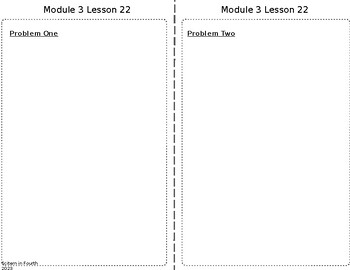 Preview of EUREKA TEKS 4th Grade Module 3 Topic F Concept Development Journal Entries