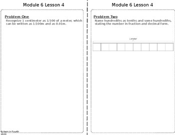 Preview of EUREKA TEKS 4th Grade Module 6 Topic B Concept Development Journal Entries