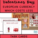 EURO Functional Math Valentines Day Identifying & Comparin