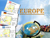 Europe Countries Maps Cards Italy France Germany Greece Ru