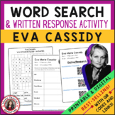 EVA CASSIDY Music Word Search and Biography Research Activ