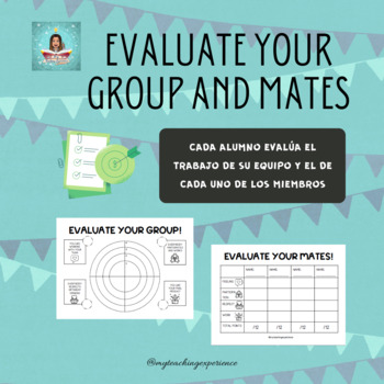 Preview of EVALUATE YOUR GROUP AND MATES!