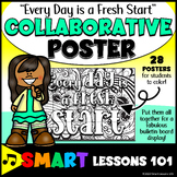 EVERY DAY IS A FRESH START Collaborative Poster Growth Min