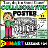 EVERY DAY is a SECOND CHANCE Collaborative Poster Growth M