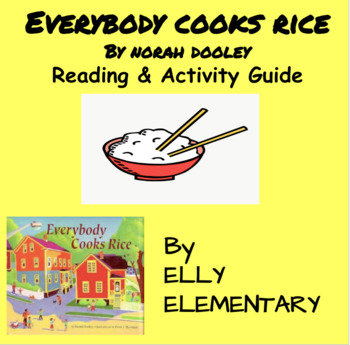 Preview of EVERYBODY COOKS RICE: READING LESSONS & ACTIVITY UNIT OF STUDY