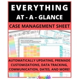 EVERYTHING AT-A-GLANCE - EDITABLE IEP DATA TRACKING MEGA SHEET(S)