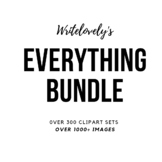 EVERYTHING BUNDLE All Clipart Over 300 Sets
