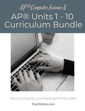 Java - AP® Computer Science A - Curriculum (Bundle)
