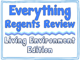 EVERYTHING REGENTS REVIEW - Living Environment *EDITABLE BUNDLE*