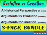 EVOLUTION VS CREATION 3-PACK BUNDLE (philosophical backgro