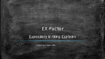 Preview of EX-Factor: Expository Writing Explains