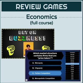 Preview of EXAM REVIEW GAMES | Economics (Microeconomics & Macroeconomics)