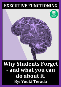 Preview of EXECUTIVE FUNCTIONING: Memory & Forgetting Article and Research Activity