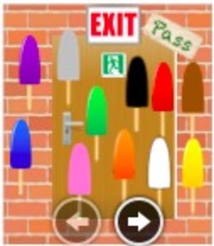 Preview of EXIT PASS: Colours