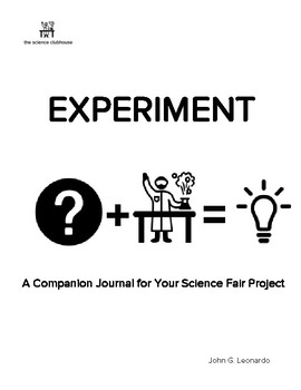 Preview of EXPERIMENT: A Companion Journal for Your Science Fair Project