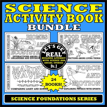 Preview of EXPLORING SCIENCE ACTIVITY BOOK BUNDLE (Science Foundations series)