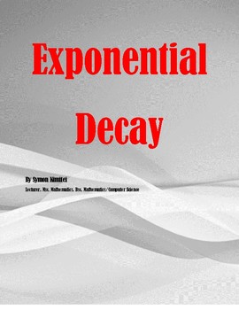 Preview of EXPONENTIAL DECAY WITH EXAMPLES