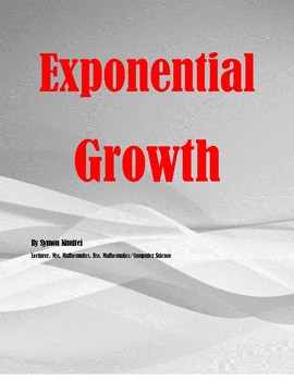 Preview of EXPONENTIAL GROWTH WITH EXAMPLES