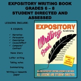 Expository Writing Lessons 1-16 Bundled, Grades 5-8