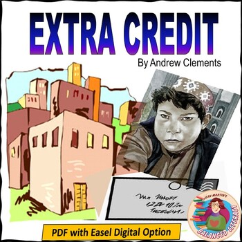 Preview of EXTRA CREDIT, by Andrew Clements: A PDF/EASEL Book Club Packet