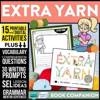 Preview of EXTRA YARN activities READING COMPREHENSION - Book Companion read aloud