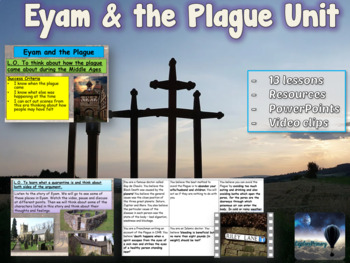 Preview of EYAM and the PLAGUE Unit - 13 Outstanding lessons
