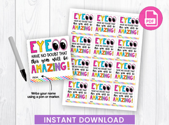 UPDATED – Silly Printable Googly Eyes Template Craft 2D shapes