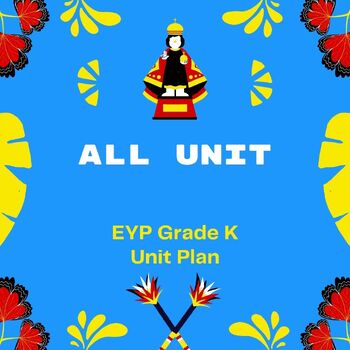 Preview of EYP Grade-K All Unit plans