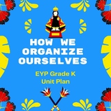 EYP Grade-K Unit plan of How We Organize Ourselves