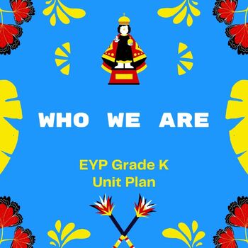 Preview of EYP Grade-K Unit plan of Who We Are