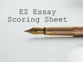 EZ Essay Scoring Sheet for FSA Writing