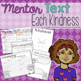 Each Kindness - A Mentor Text for Reading and Writing
