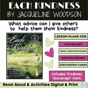 Preview of Back to School Read Aloud Book & Activities Each Kindness, Teaches Empathy