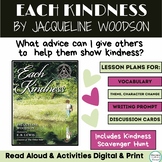 Back to School Read Aloud Book & Activities Each Kindness,