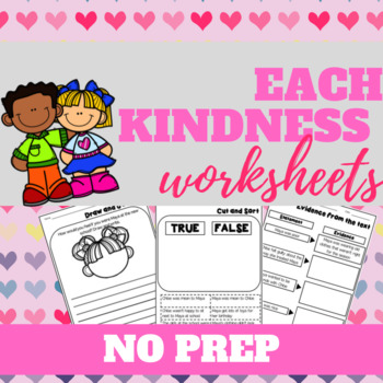 Preview of Each Kindness Lesson Plan