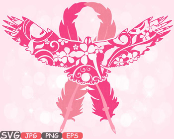 Pink Eagles Ribbon 