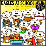 Eagles At School Clip Art Set {Educlips Clipart}