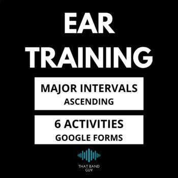 Preview of Ear Training - Major Intervals Ascending, Music Theory