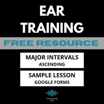Preview of Ear Training - Major Intervals Ascending (SAMPLE), Music Theory