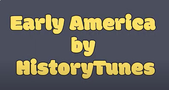 Preview of Early America Karyuoke Style Lyric Video, Slides, Differentiated Question Sets