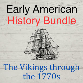Preview of Early American History Bundle