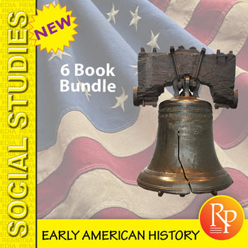 Preview of DAILY EARLY AMERICAN HISTORY:  Step-by-Step Daily lessons - BIG BUNDLE